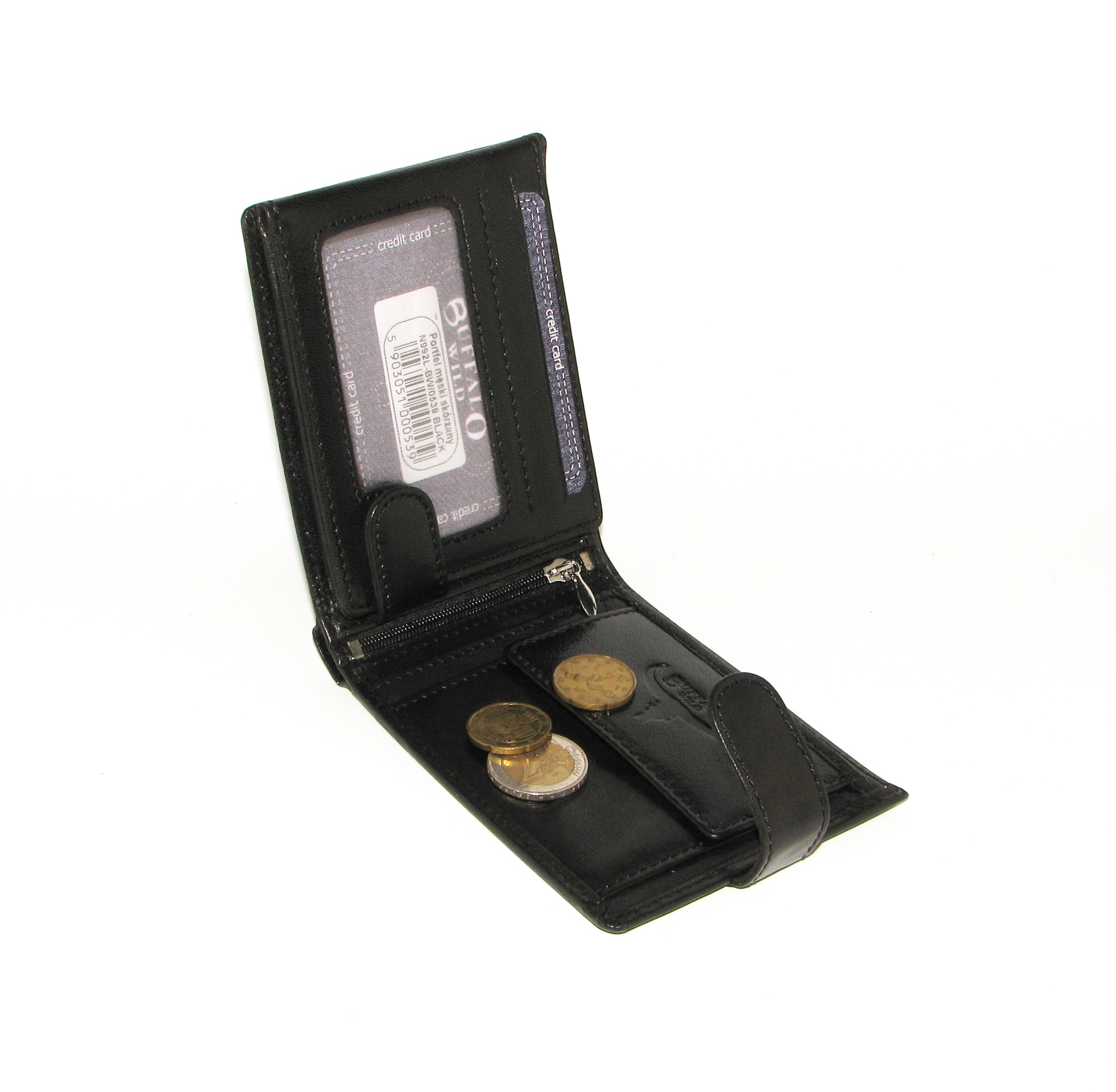 Кошелек мужской Buffalo Wild N992L-BW BLACK Кошелек мужской Buffalo Wild N992L-BW BLACK